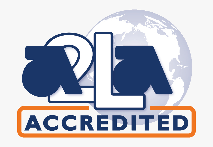 A2la Accredited Logo, Transparent Clipart