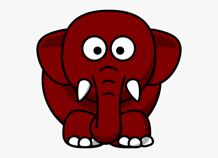 Cartoon Elephant, Transparent Clipart