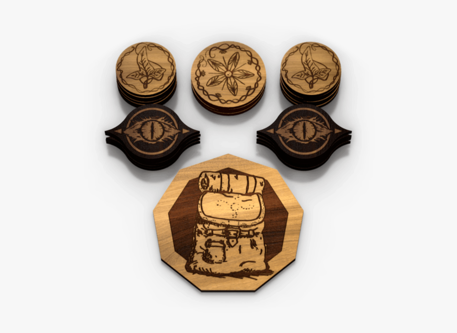 Lotr Lcg Tokens, Transparent Clipart