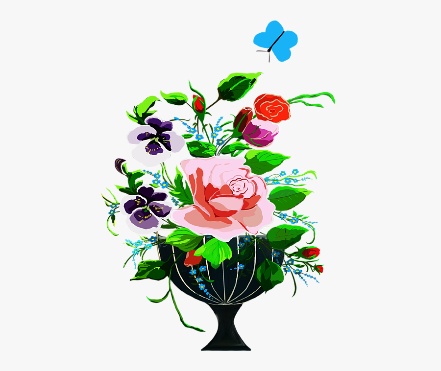 Hybrid Tea Rose, Transparent Clipart