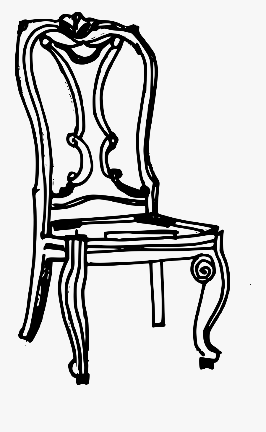 Chair Hand Drawn Png, Transparent Clipart