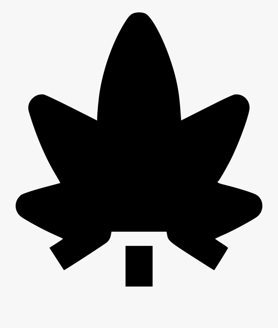 Cannabis Leaf - Maple Leaf, Transparent Clipart
