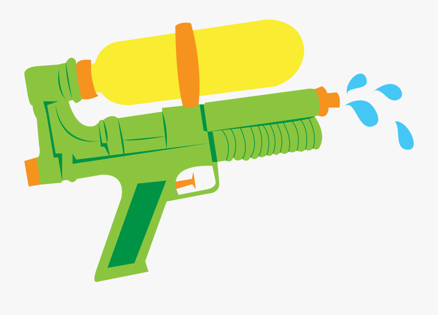 Water Gun Clip Art, Transparent Clipart