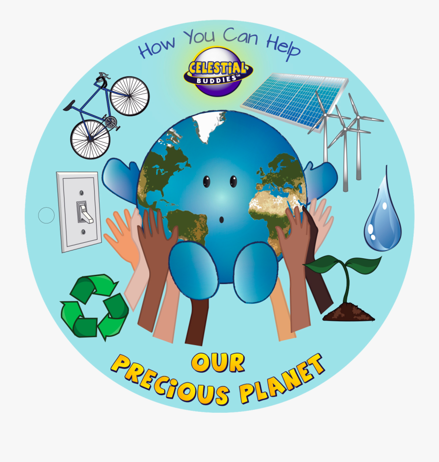 Picture - Celestial Buddies Our Precious Planet, Transparent Clipart