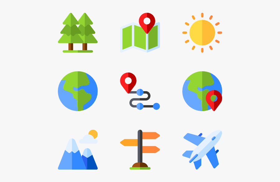 Geography - Biểu Tượng Địa Lý, Transparent Clipart