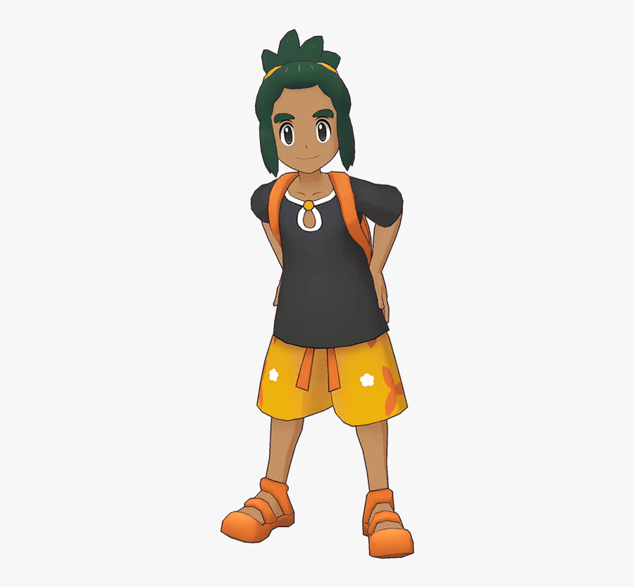 Hau Pokemon, Transparent Clipart