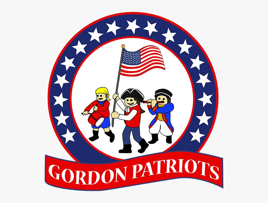 Gordones Mscot - Gordon Elementary School Patriots, Transparent Clipart