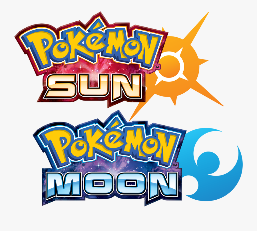 Pokemon Sun And Moon Title, Transparent Clipart