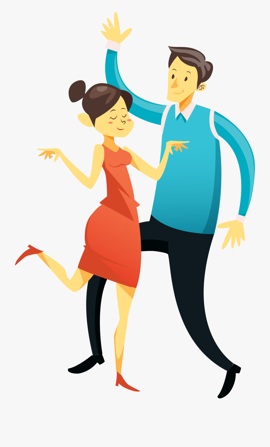 Clip Art Party Cartoon Pictures - Clipart Party Lady Dancing Png, Transparent Clipart