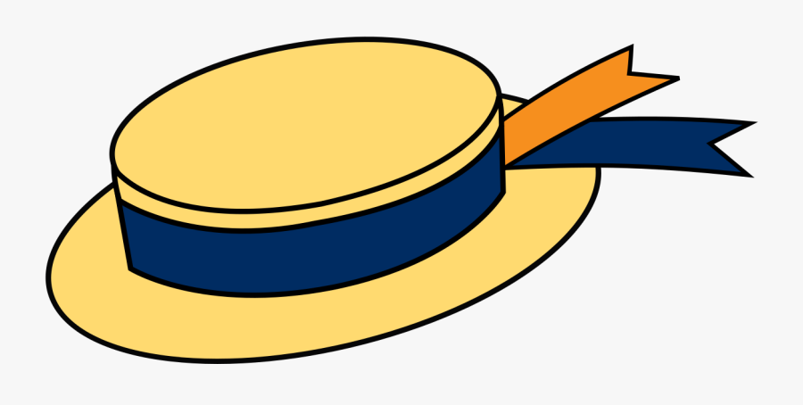 Straw Hat Luton, Transparent Clipart