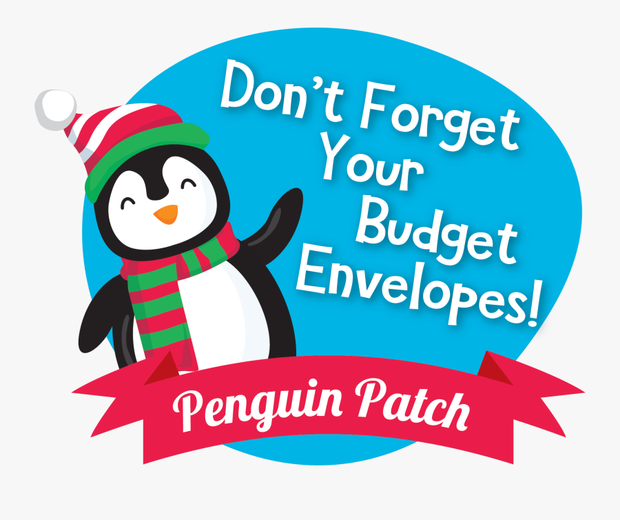 Dont Forget Budget Envelopes - Penguin, Transparent Clipart