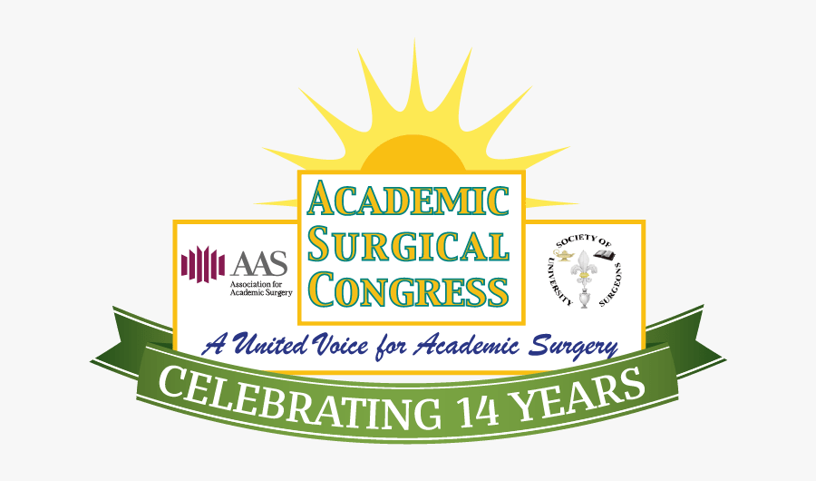 Academic Surgical Congress 2019, Transparent Clipart