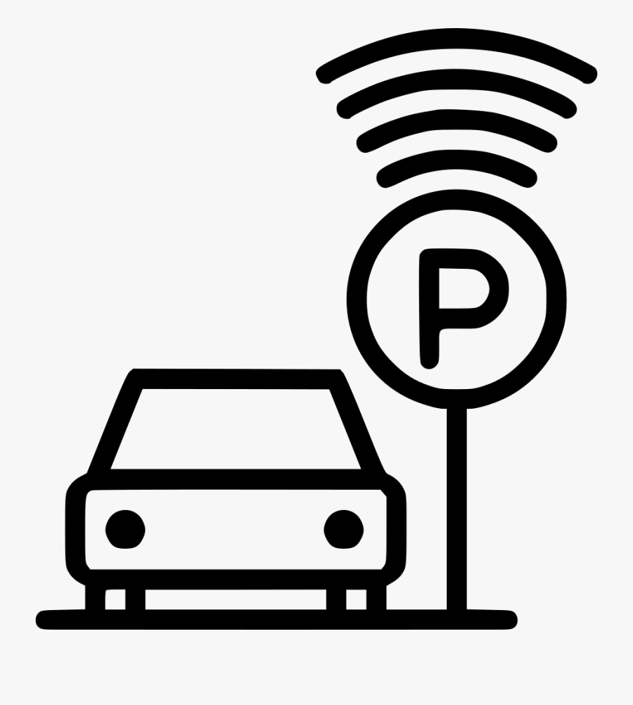 Parking Car Automatic Vehicle Park - Parking Iot Icon Png, Transparent Clipart