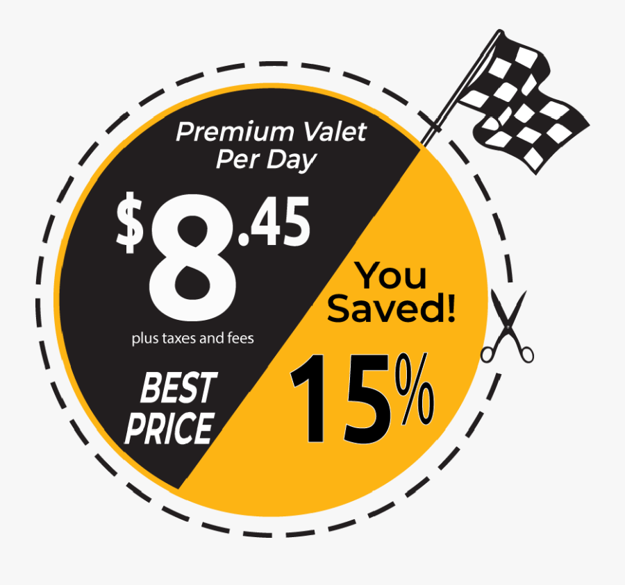 Daily - Long Term Offsite Parking, Transparent Clipart