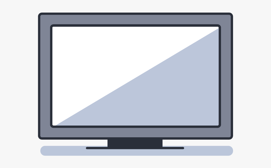 Monitor - Led-backlit Lcd Display, Transparent Clipart