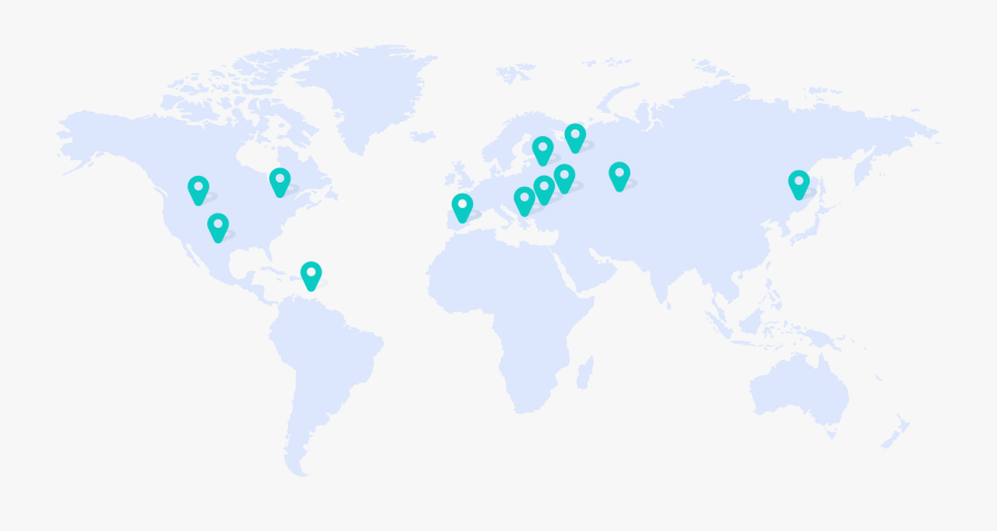 World Map, Transparent Clipart
