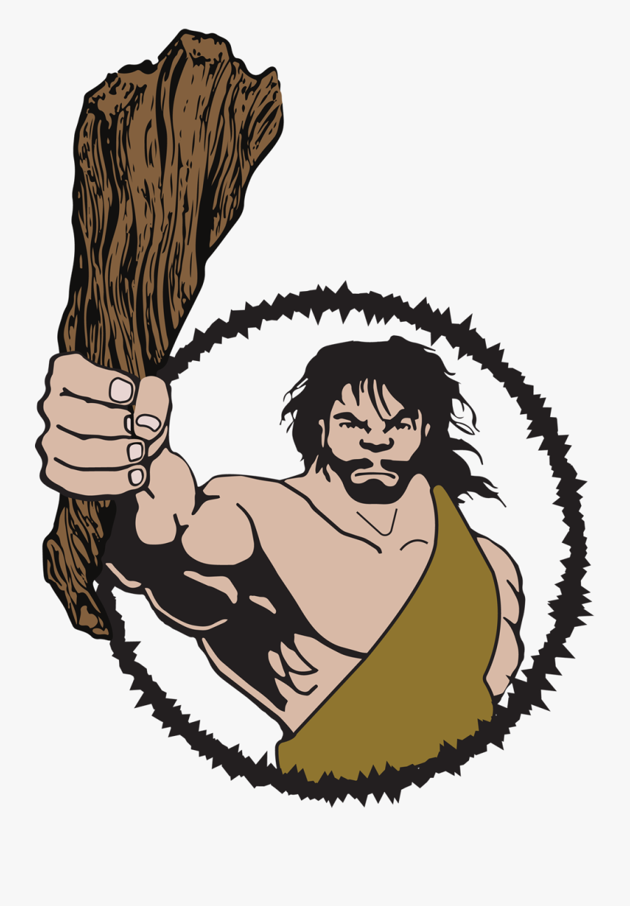 School Logo - Mishawaka Cavemen Logo, Transparent Clipart