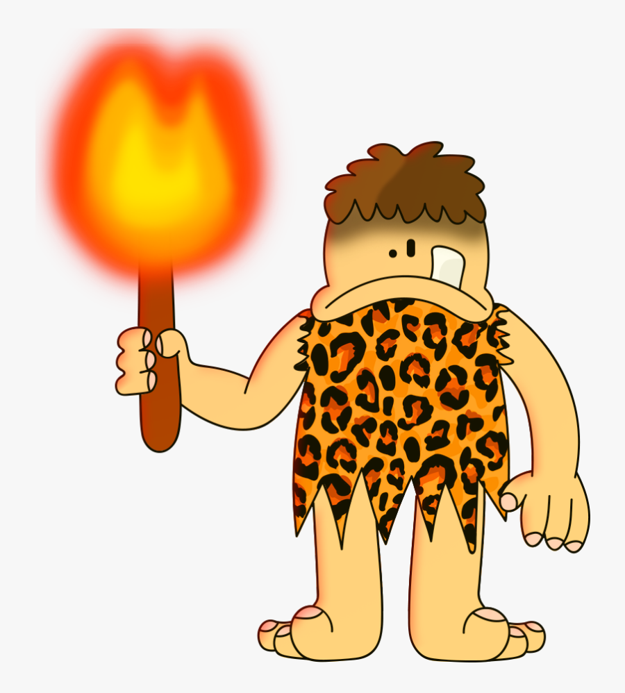 Caveman - Cartoon, Transparent Clipart