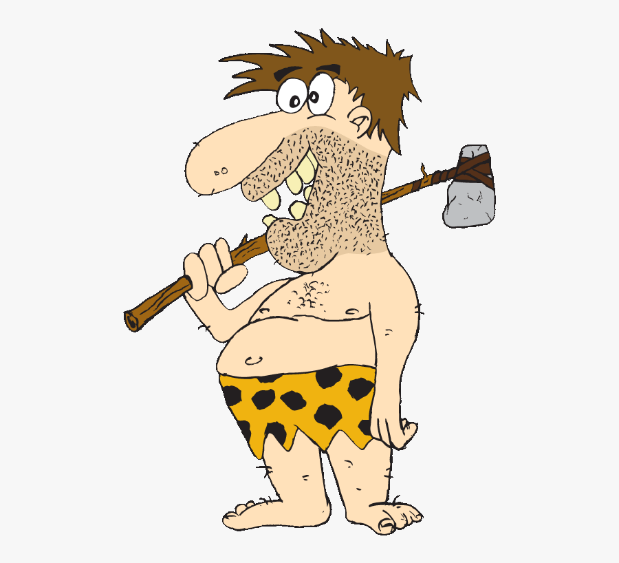 Golfer Caveman - Caveman Golfer, Transparent Clipart