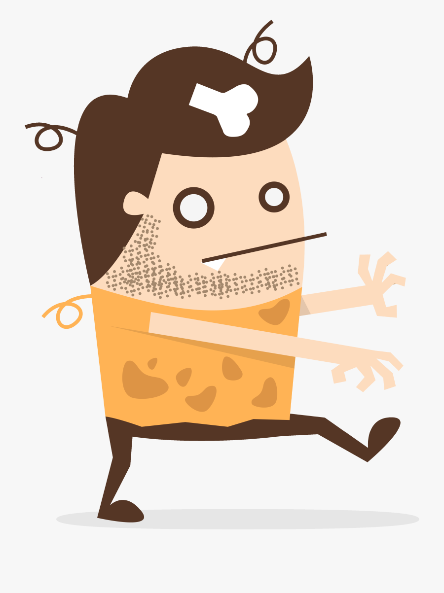 Transparent Caveman Png - Illustration, Transparent Clipart