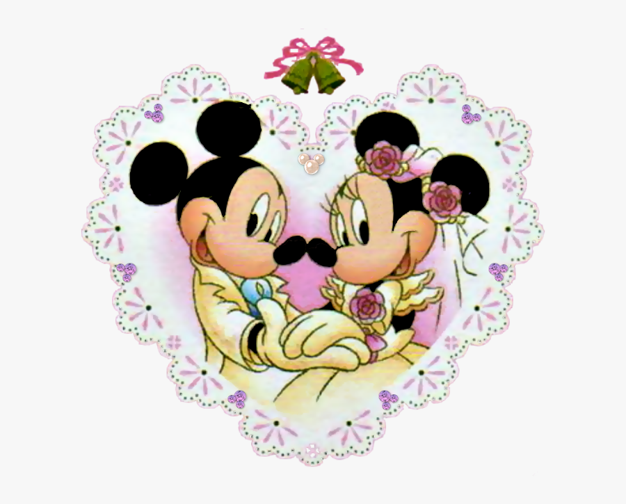 Gingerbread Clipart Mickey Mouse - Mickey & Minnie Wedding, Transparent Clipart