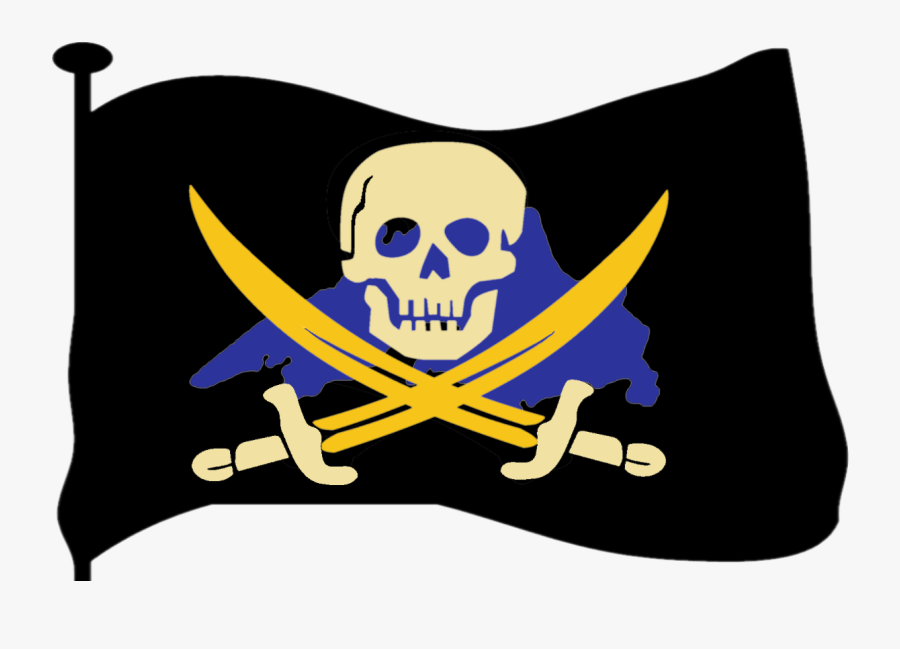 Pirates Ball Flag - Pirates Of The Caribbean Flag Hd, Transparent Clipart