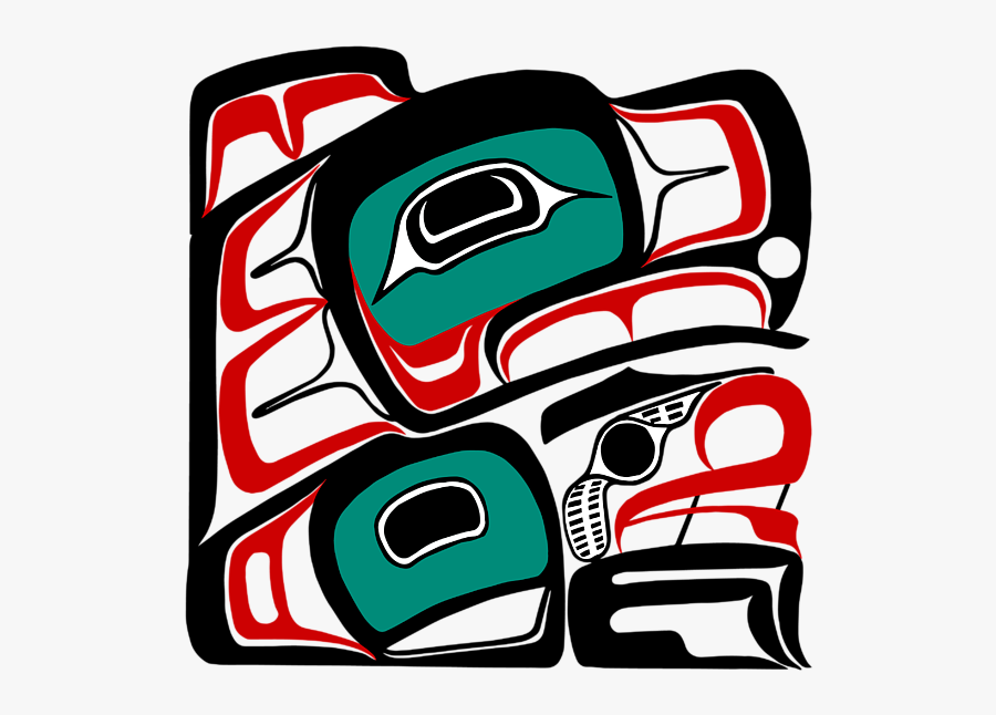 Pacific Northwest Formline Art, Transparent Clipart