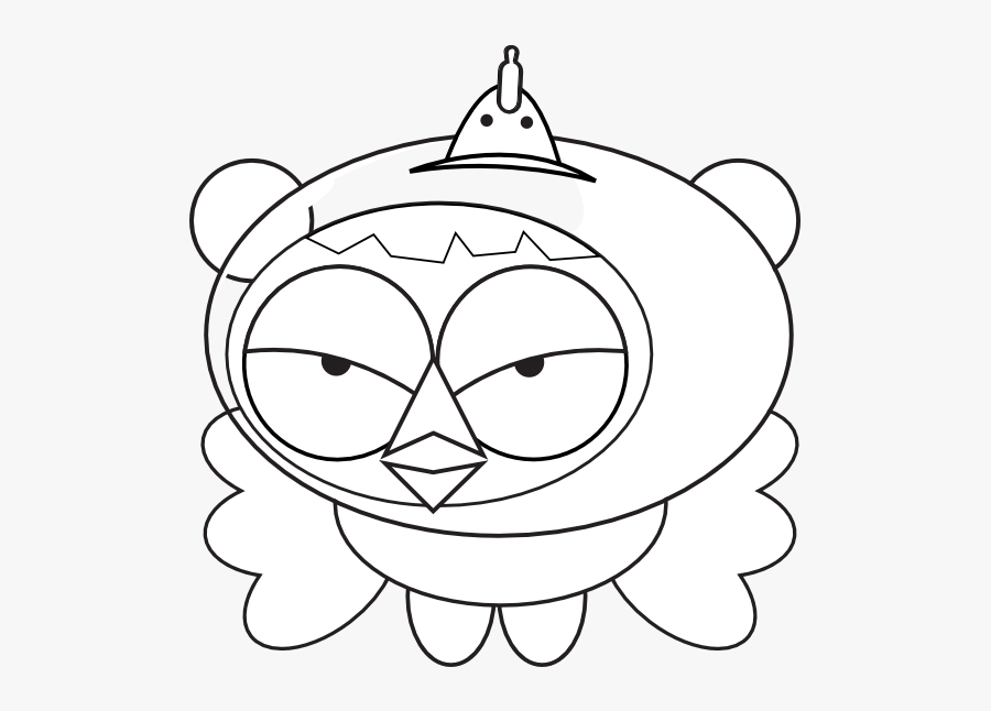 Superhero - Clipart - Black - And - White - Coloring Book, Transparent Clipart