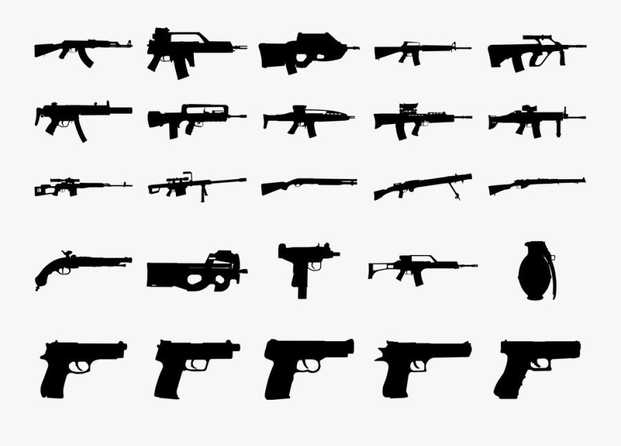 Guns, Weapons, Shotgun, Handgun, Rifle, Pistol - Counter Strike Guns Name, Transparent Clipart
