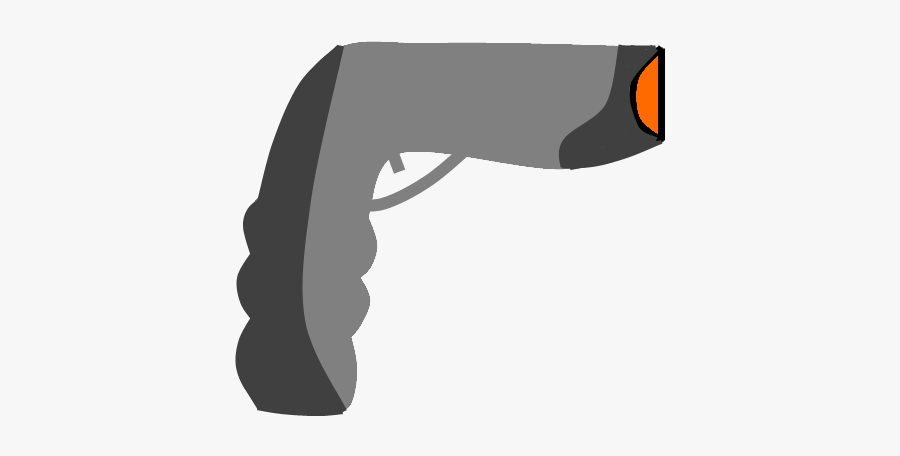 Gun Body - Revolver, Transparent Clipart