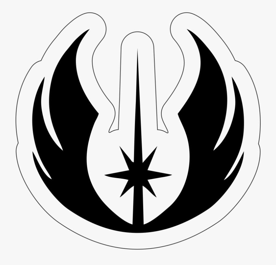 Star Wars Jedi Academy Symbol, Transparent Clipart