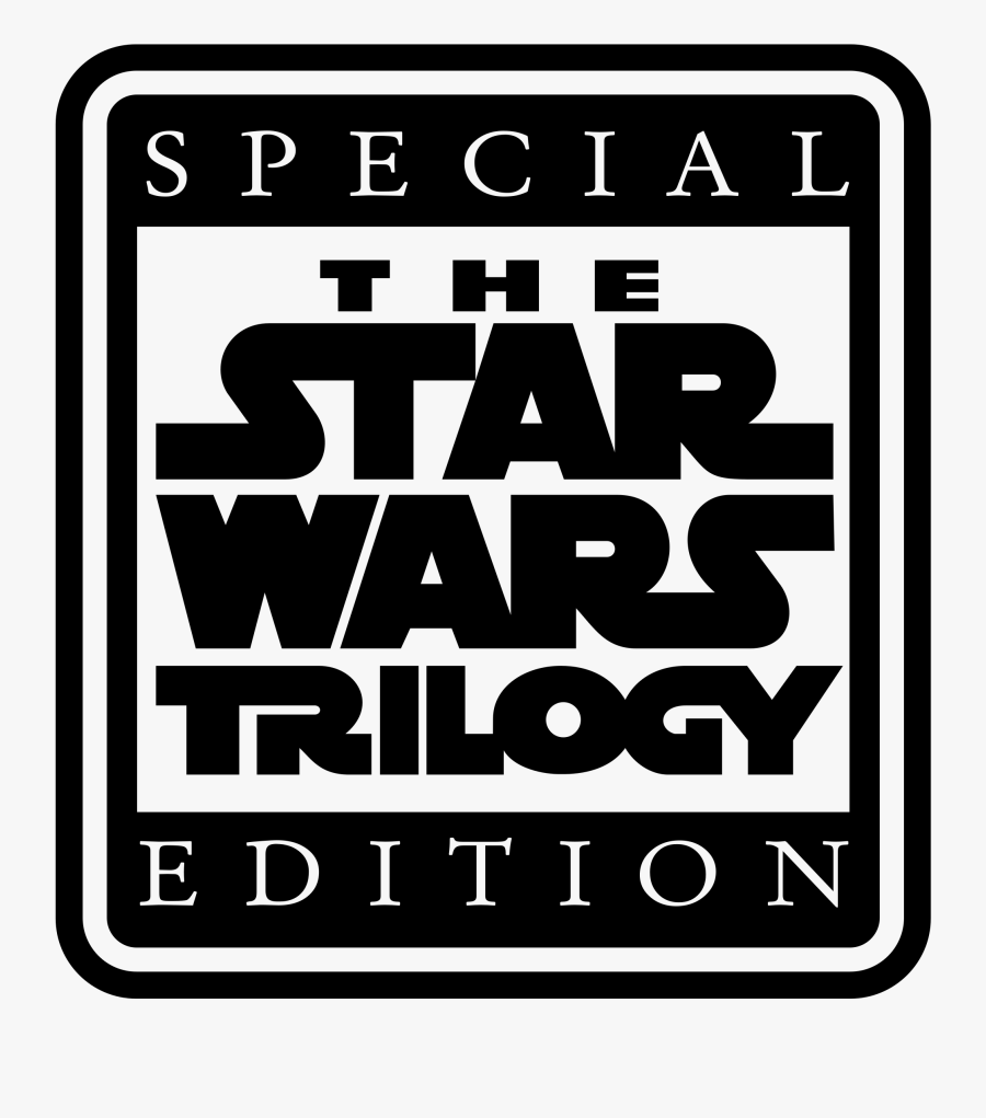The Star Wars Trilogy Logo Png Transparent - Star Wars, Transparent Clipart