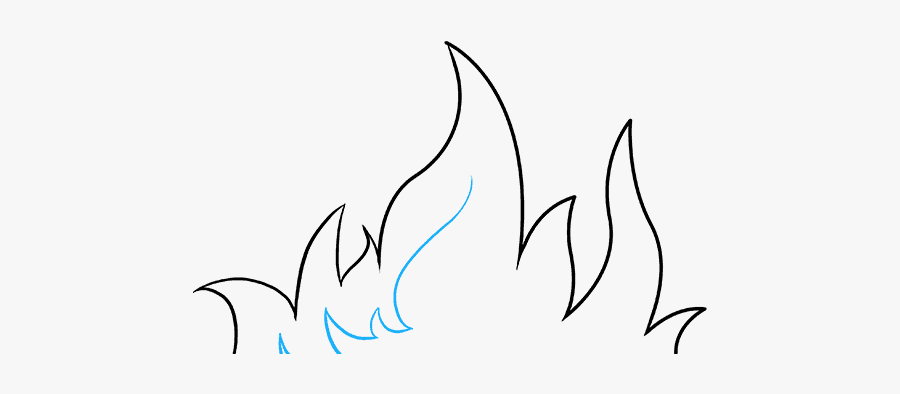 How To Draw Flames And Smoke, Transparent Clipart