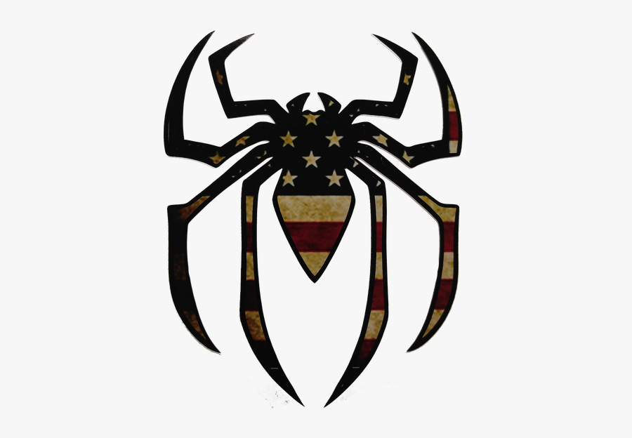 Spider Man 3d Logo, Transparent Clipart