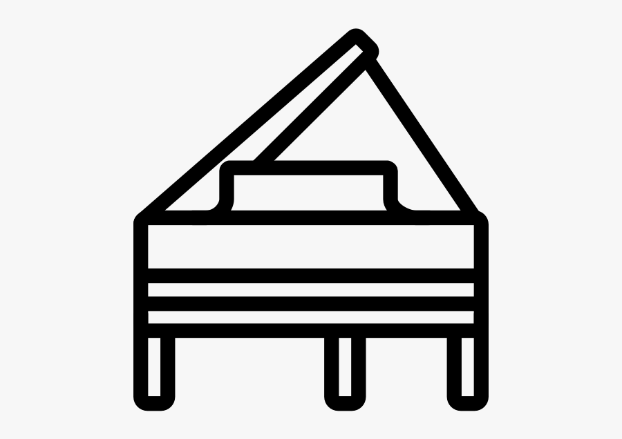 Grand Piano - Piano, Transparent Clipart