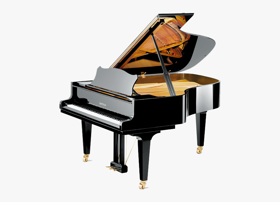 Piano Transparent - Grotrian Steinweg Concert, Transparent Clipart