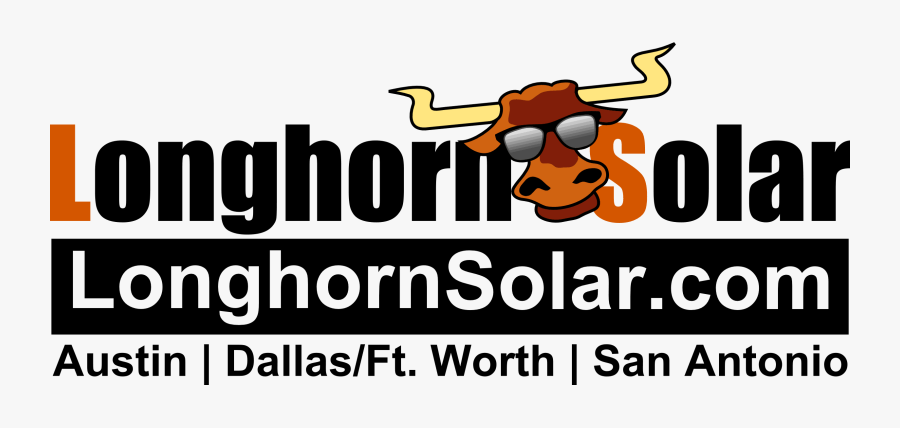 Logo - Longhorn Solar, Transparent Clipart