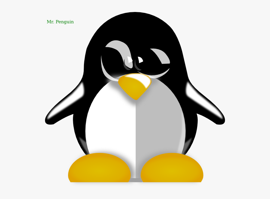 Penguin Cartoon Design, Transparent Clipart