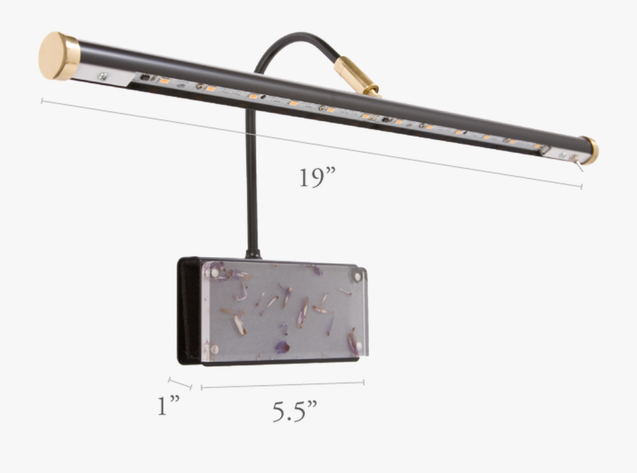 Dimensions For 19"gpled19-7f Led Grand Piano Black/flower - Flat Panel Display, Transparent Clipart