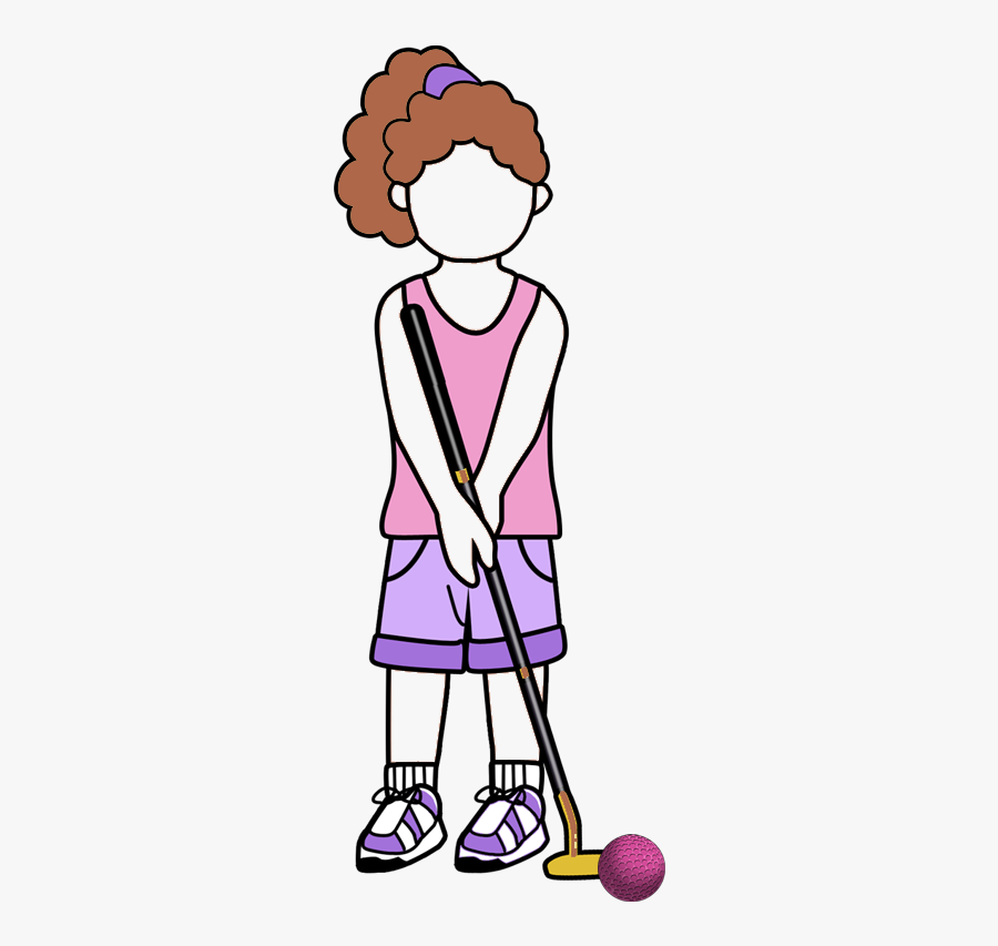 Transparent Clip Art Ladies Golf, Transparent Clipart