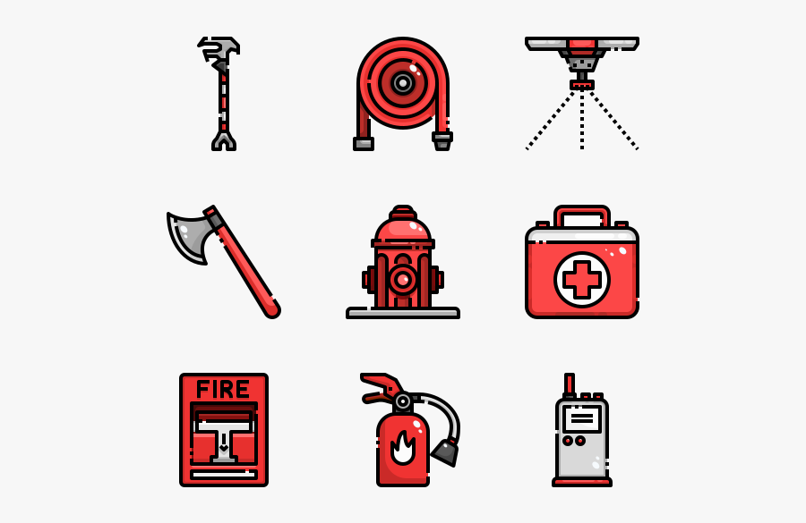 Fire Fighter, Transparent Clipart