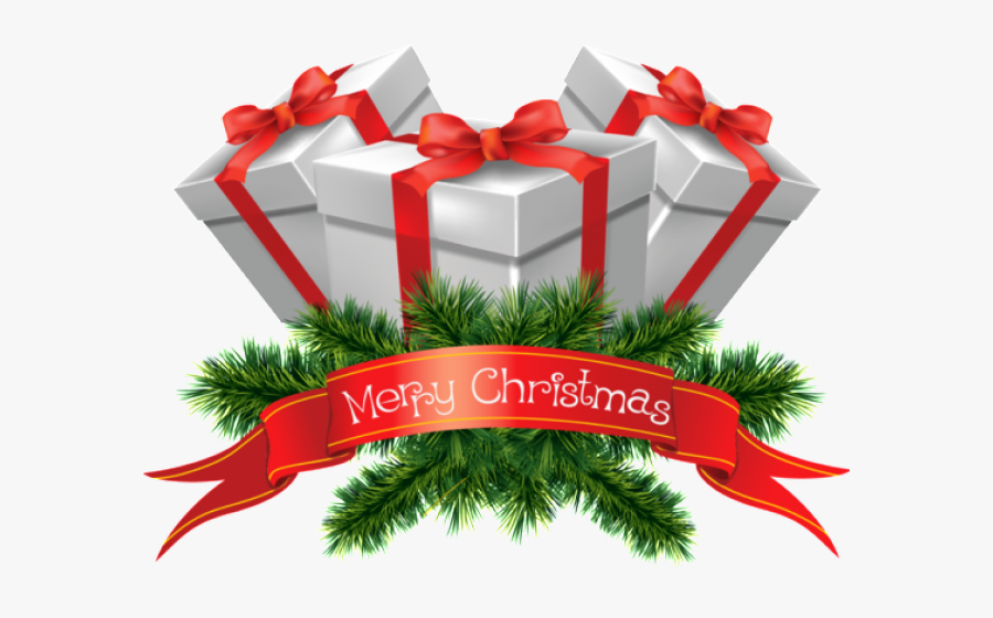 Transparent Christmas Text Png - Merry Christmas With Bells, Transparent Clipart