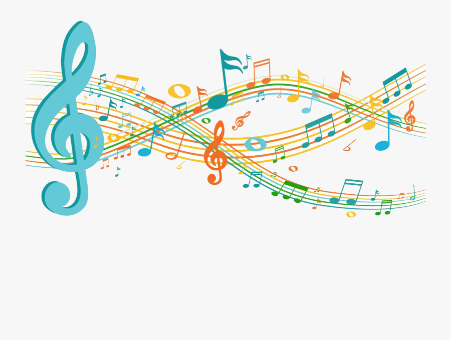 Musical Note Sheet Music Clip Art - Music Notes Wave Png, Transparent Clipart