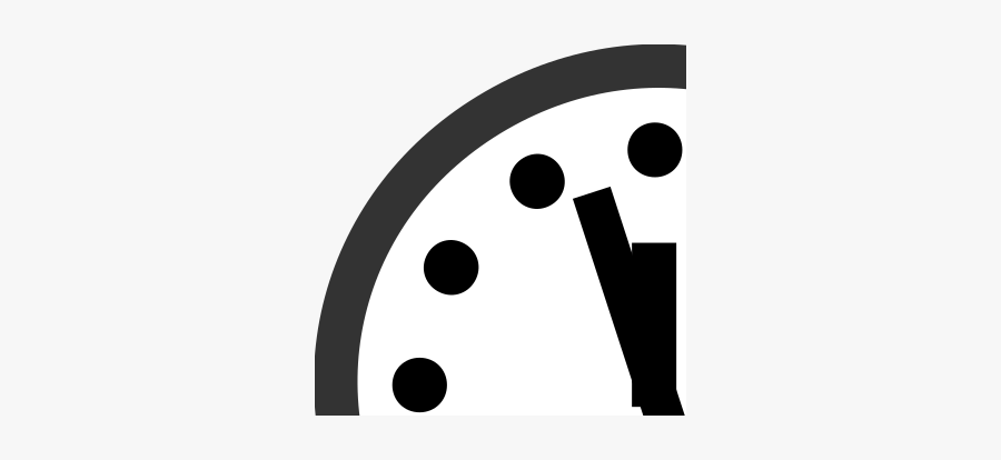 It"s Doomsday Clock Time Again - 終末 時計, Transparent Clipart