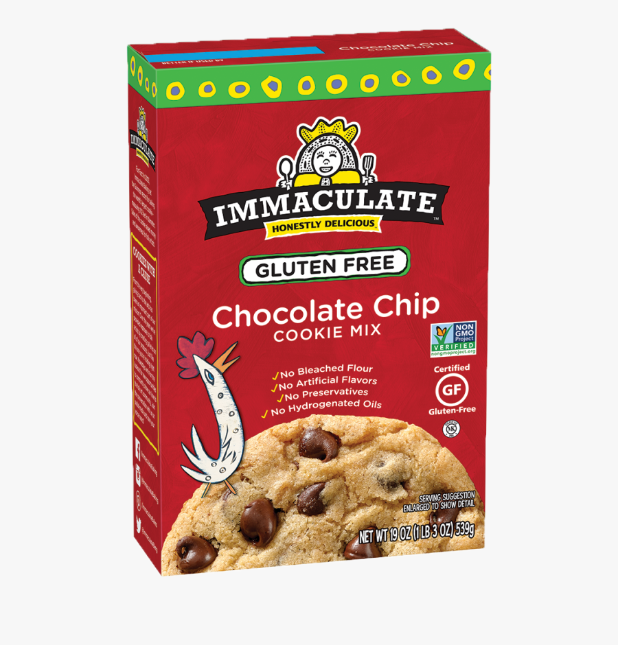 Clip Art Our Products Immaculate Baking - Immaculate Chocolate Chip Cookie Mix, Transparent Clipart