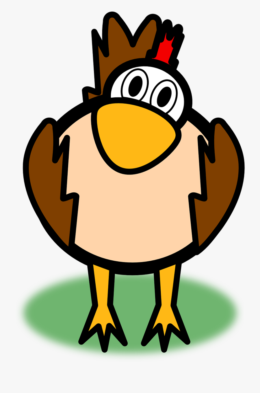 Rooster Cock Bird - Chicken Clip Art, Transparent Clipart