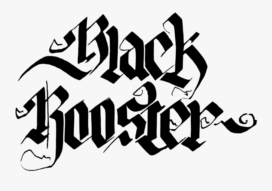 Black Rooster Tattoo & Art Studio - Calligraphy, Transparent Clipart