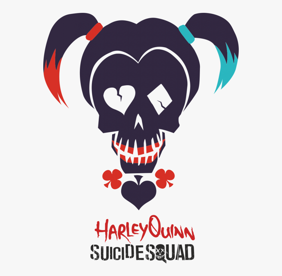 Ssckull Clipart Harley Quinn - Harley Quinn Suicidé Squad Symbol, Transparent Clipart