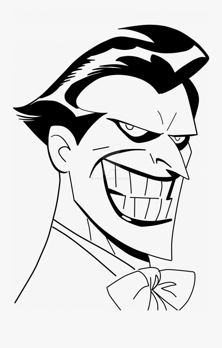 Drawing Joker And Harley Quinn For Adults Artist Arkham - Pencil Drawing Of Joker, Transparent Clipart