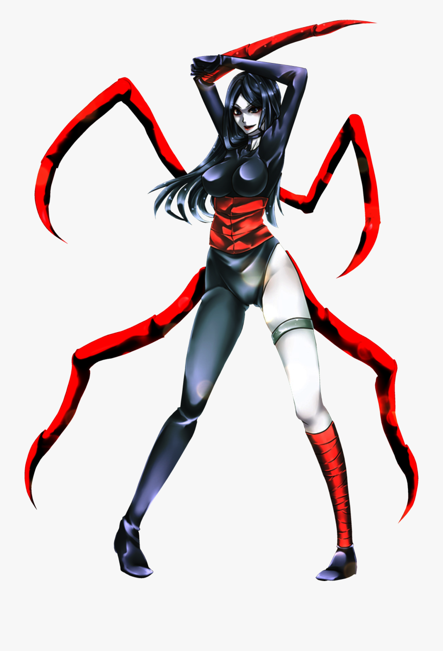 Harley Quinn Clipart , Png Download - Ananzi La Viuda Negra, Transparent Clipart